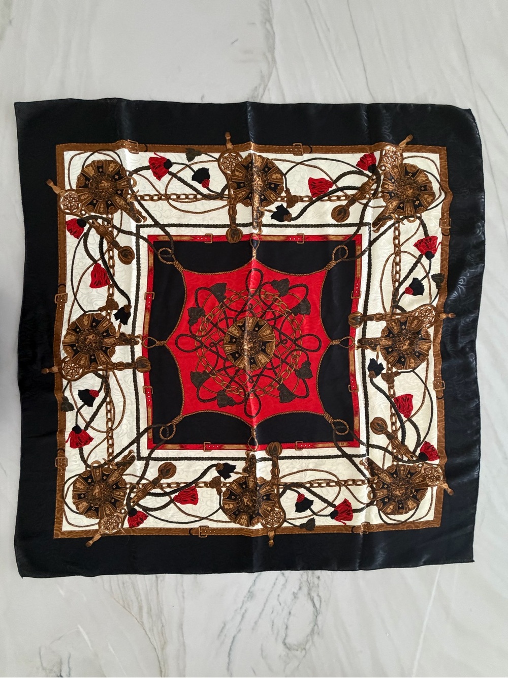 4x4’ Florence Silk Scarf